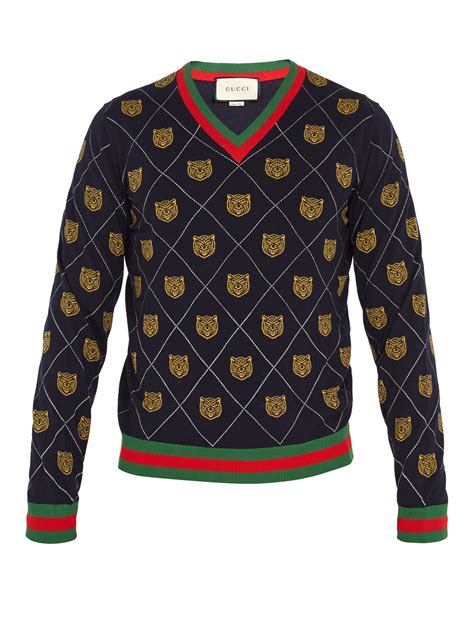 gucci sweater cubes|Gucci jumper women.